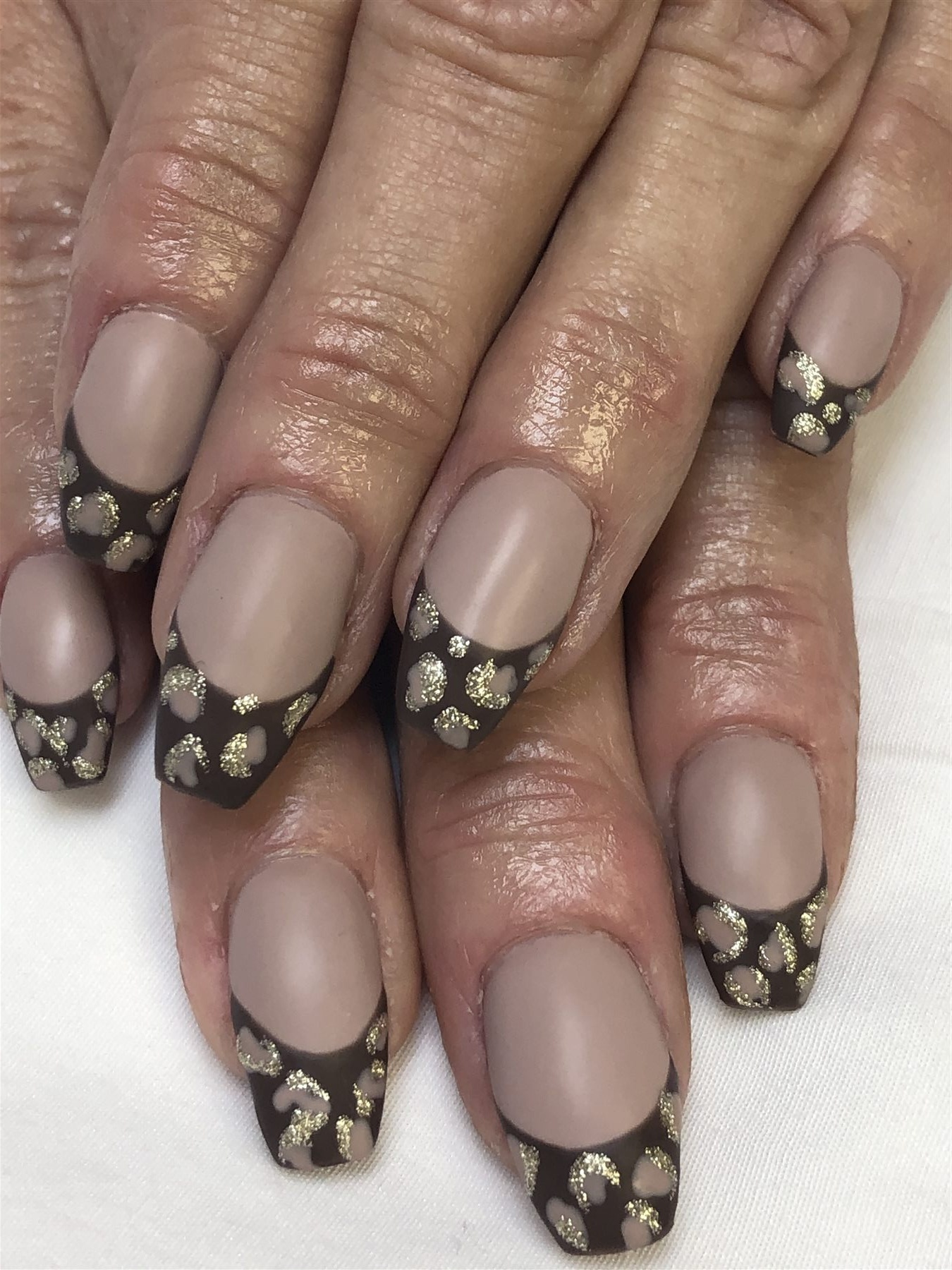 Matte Leopard French
