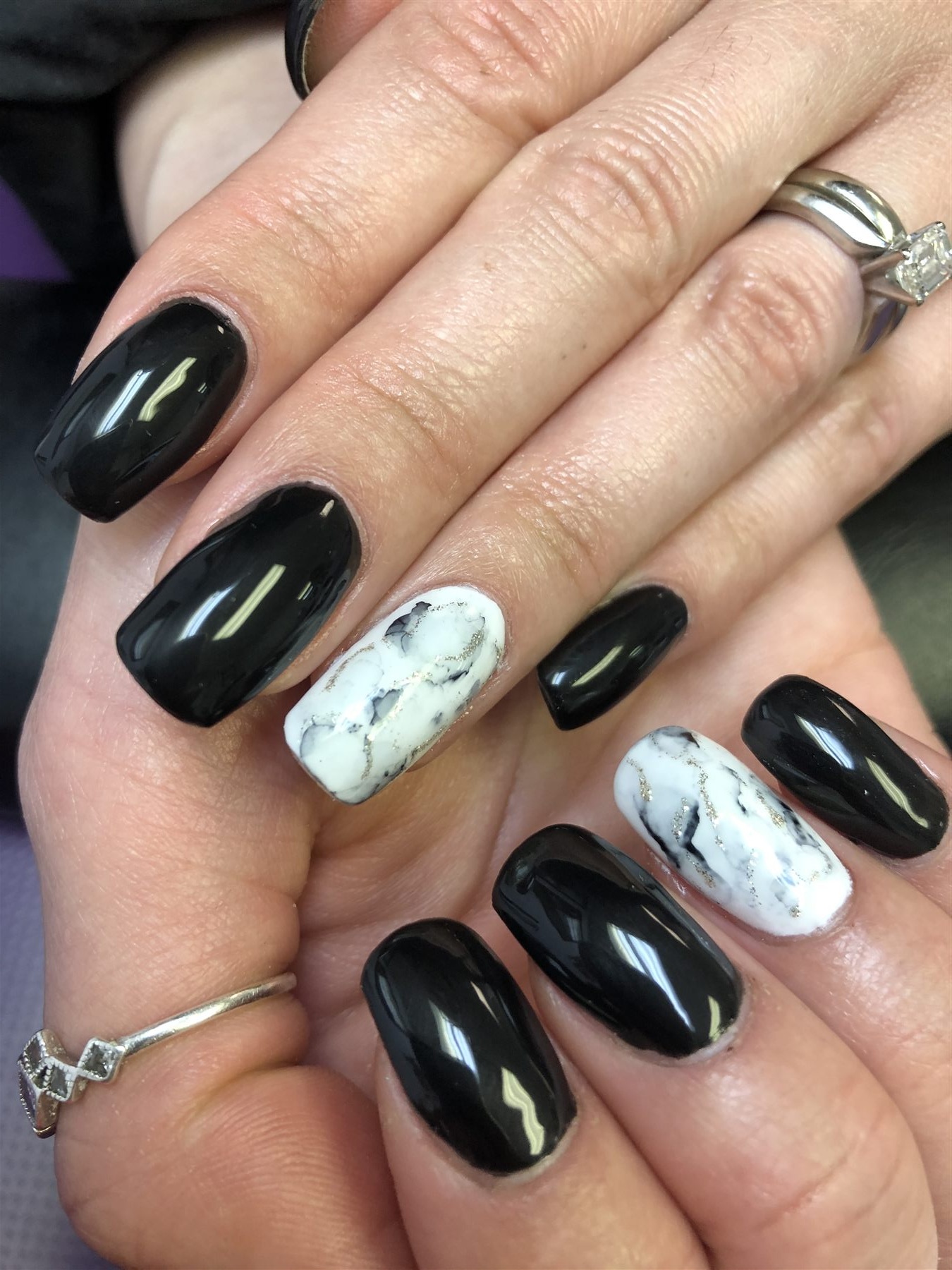Black & White Marble