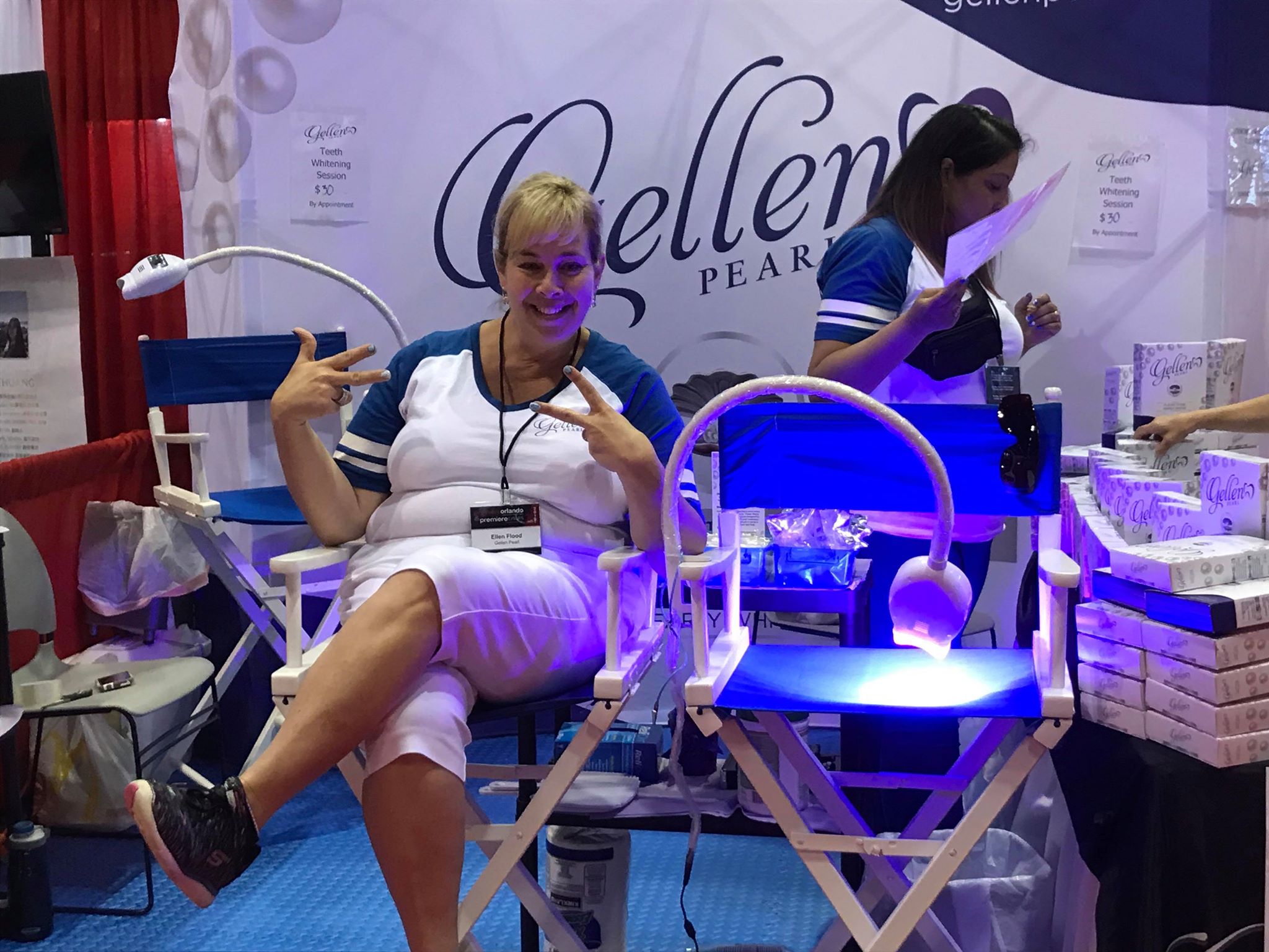 Gellen Pearl booth at Orlando Premiere 2018