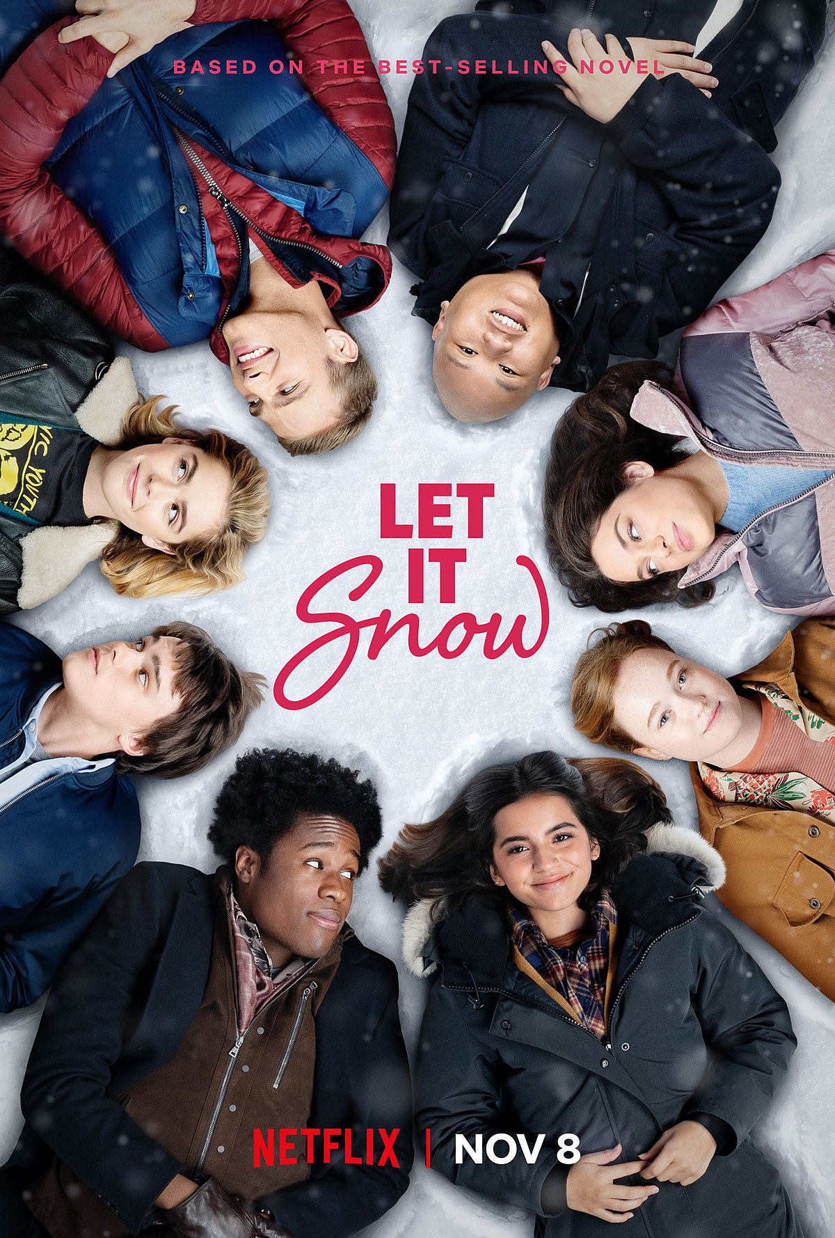 Let It Snow poster board
